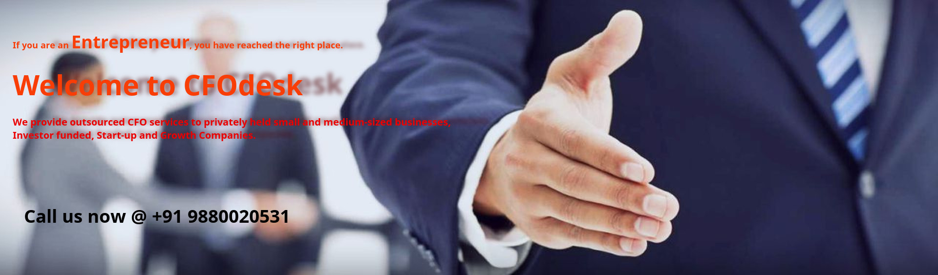 Welcome to CFOdesk